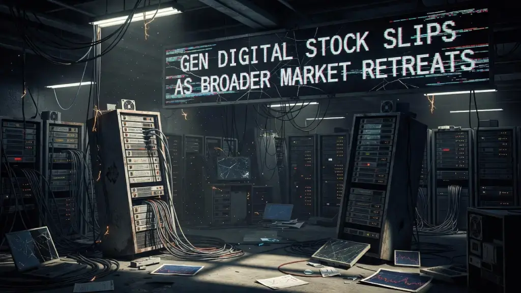 Gen Digital Stock Slips as Broader Market Retreats